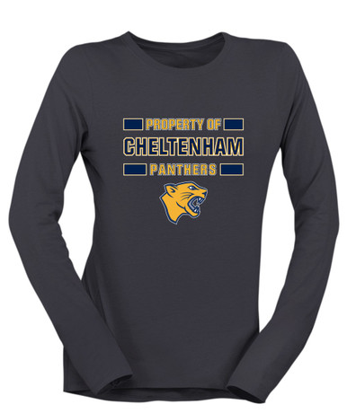 Cheltenham Panthers Property Of Women's LS T-Shirt