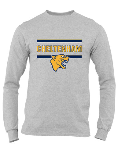 Cheltenham Panthers Mascot #4 Men's Premium LS T-Shirt