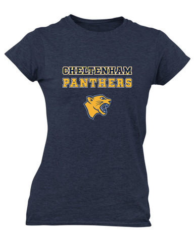 Cheltenham Panthers Spirit Women's Premium SS T-Shirt