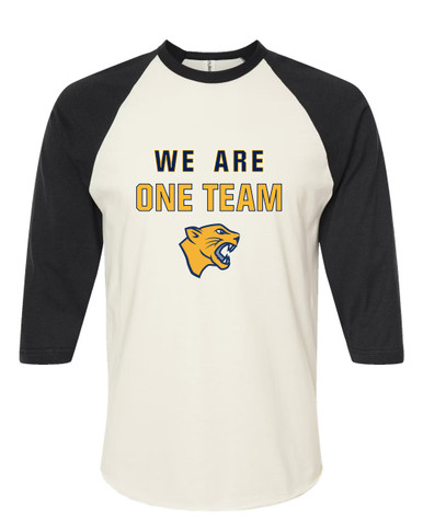 Cheltenham Panthers We Are One Team Women's Baseball T-Shirt