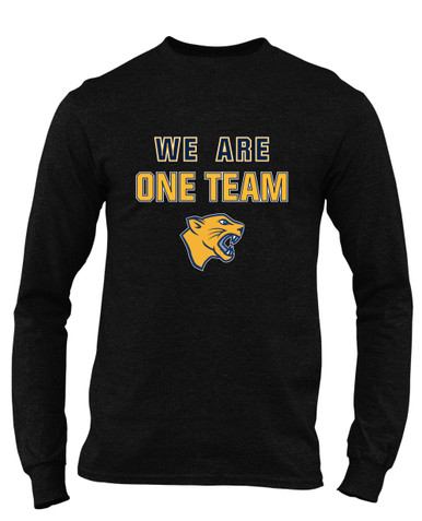 Cheltenham Panthers We Are One Team Men's LS T-Shirt