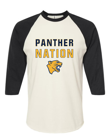 Cheltenham Panthers Nation #2 Women's Baseball T-Shirt