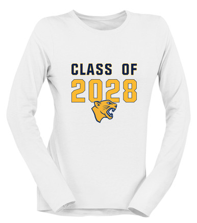 Cheltenham Panthers Class of 2028 Women's LS T-Shirt