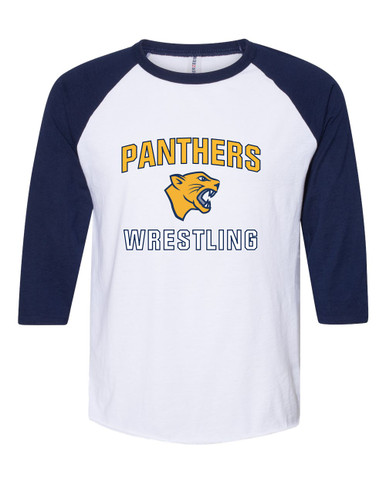 Cheltenham Panthers Wrestling Women's Baseball T-Shirt