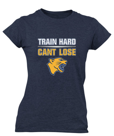 Cheltenham Panthers Train Hard, Can't Lose Women's Premium SS T-Shirt