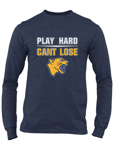 Cheltenham Panthers Play Hard, Can't Lose Men's Premium LS T-Shirt