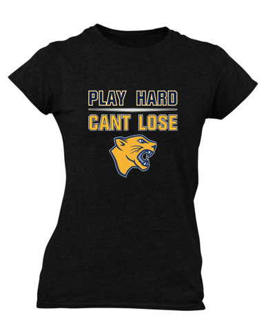 Cheltenham Panthers Play Hard, Can't Lose Women's Premium SS T-Shirt