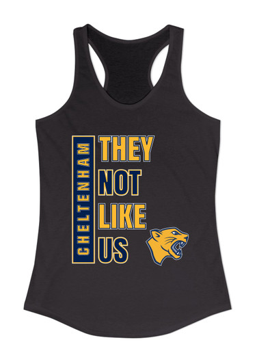 Cheltenham Panthers They Not Like Us #1 Women's Tank Top