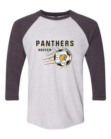Cheltenham Panthers Soccer #2 Women's Baseball T-Shirt