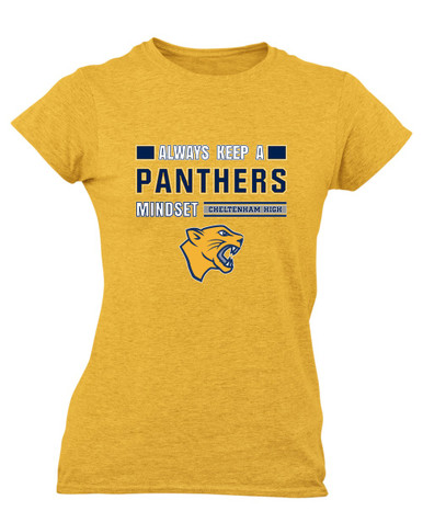 Cheltenham Panthers Mindset Women's SS T-Shirt