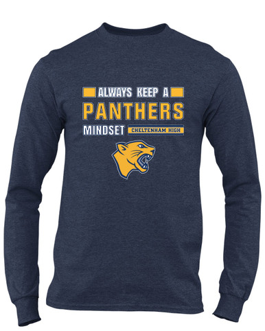 Cheltenham Panthers Mindset Men's Premium LS T-Shirt