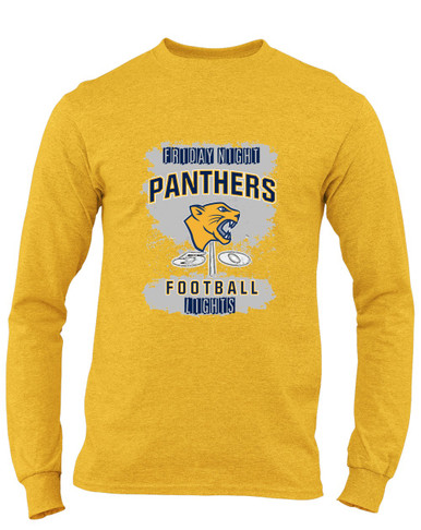 Cheltenham Panthers Football #6 Men's LS T-Shirt