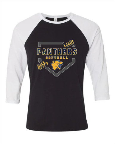 Cheltenham Panthers Softball #2 Women's Baseball T-Shirt