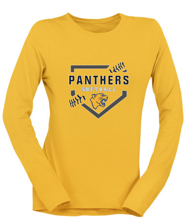 Cheltenham Panthers Softball #2 Women's LS T-Shirt