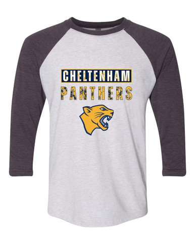 Cheltenham Panthers Mascot #9 Women's Baseball T-Shirt