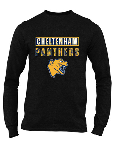 Cheltenham Panthers Mascot #9 Men's LS T-Shirt