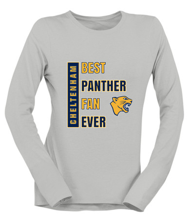 Cheltenham Panthers Best Panther Fan Women's Premium LS T-Shirt