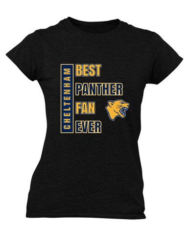 Cheltenham Panthers Best Panther Fan Women's SS T-Shirt