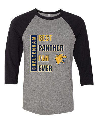 Cheltenham Panthers Best Panther Fan Men's Baseball T-Shirt