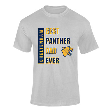 Cheltenham Panthers Best Panther Dad Men's SS T-Shirt