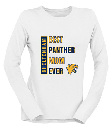 Cheltenham Panthers Best Panther Mom Women's Premium LS T-Shirt
