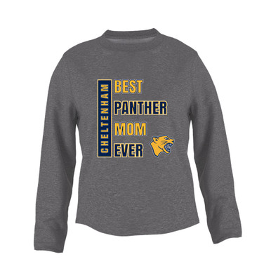 Cheltenham Panthers Best Panther Mom Women's Sweatshirt
