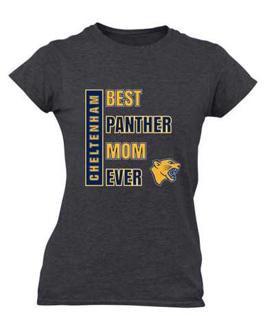 Cheltenham Panthers Best Panther Mom Women's SS T-Shirt