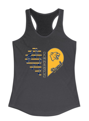 Cheltenham Panthers Heart Band Women's Tank Top
