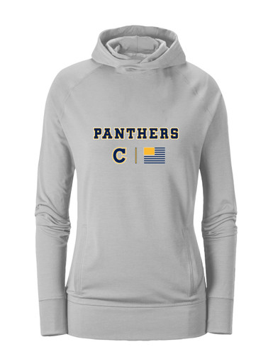 Cheltenham Panthers C Script Team Colors Flag Women's Hoodie