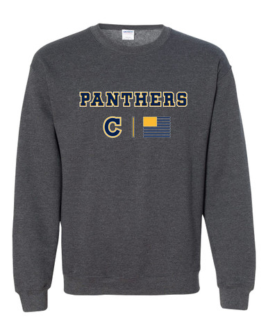 Cheltenham Panthers C Script Team Colors Flag Men's Sweatshirt