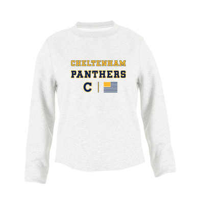 Cheltenham Panthers C Script Spirit Flag Women's Sweatshirt