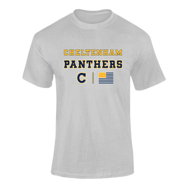 Cheltenham Panthers C Script Spirit Flag Men's Premium SS T-Shirt