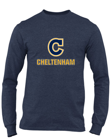 Cheltenham Panthers C Script Mascot #2 Men's Premium LS T-Shirt