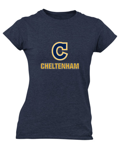 Cheltenham Panthers C Script Mascot #2 Women's Premium SS T-Shirt