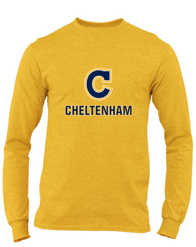 Cheltenham Panthers C Script Mascot #2 Men's LS T-Shirt