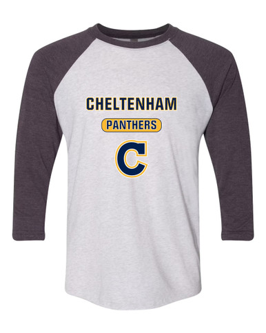 Cheltenham Panthers C Script Mascot #3 Women's Baseball T-Shirt