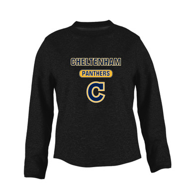 Cheltenham Panthers C Script Mascot #3 Women's Sweatshirt
