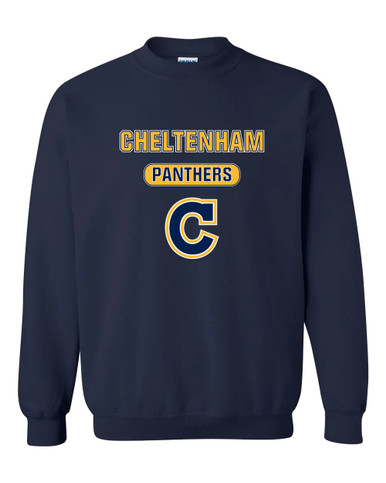 Cheltenham Panthers C Script Mascot #3 Men's Sweatshirt