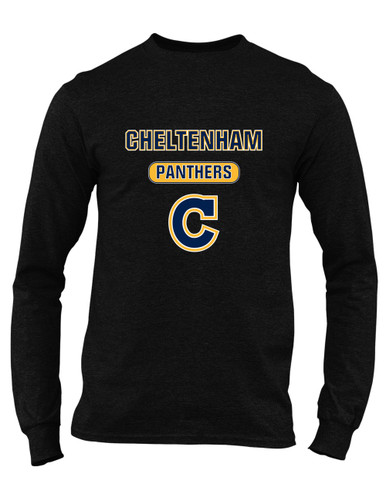 Cheltenham Panthers C Script Mascot #3 Men's Premium LS T-Shirt