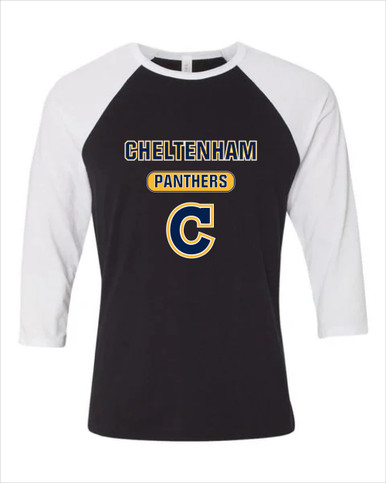 Cheltenham Panthers C Script Mascot #3 Men's Baseball T-Shirt