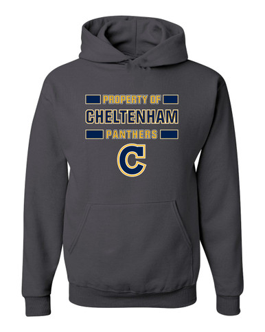 Cheltenham Panthers C Script Property Of Men's Premium Hoodie