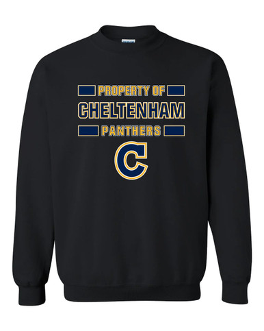 Cheltenham Panthers C Script Property Of Men's Sweatshirt