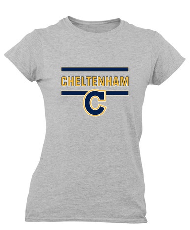 Cheltenham Panthers C Script Mascot #4 Women's SS T-Shirt