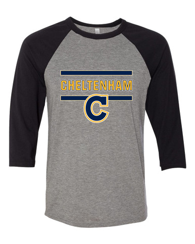 Cheltenham Panthers C Script Mascot #4 Men's Baseball T-Shirt