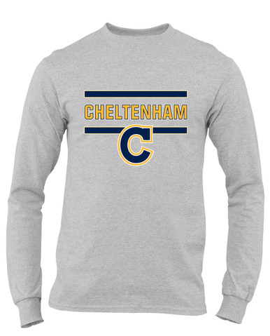 Cheltenham Panthers C Script Mascot #4 Men's Premium LS T-Shirt