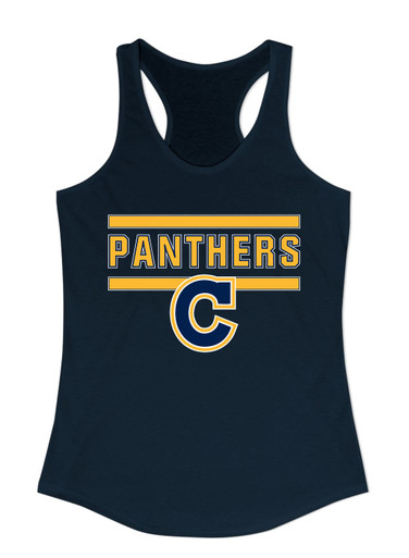 Cheltenham Panthers C Script Mascot #5 Women's Tank Top