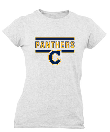 Cheltenham Panthers C Script Mascot #5 Women's SS T-Shirt