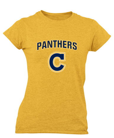 Cheltenham Panthers C Script Mascot #6 Women's SS T-Shirt
