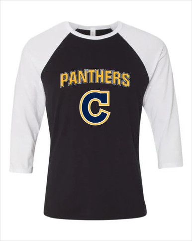 Cheltenham Panthers C Script Mascot #6 Women's Baseball T-Shirt