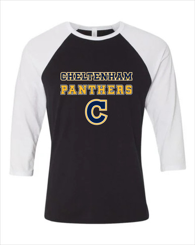 Cheltenham Panthers C Script Spirit Men's Baseball T-Shirt